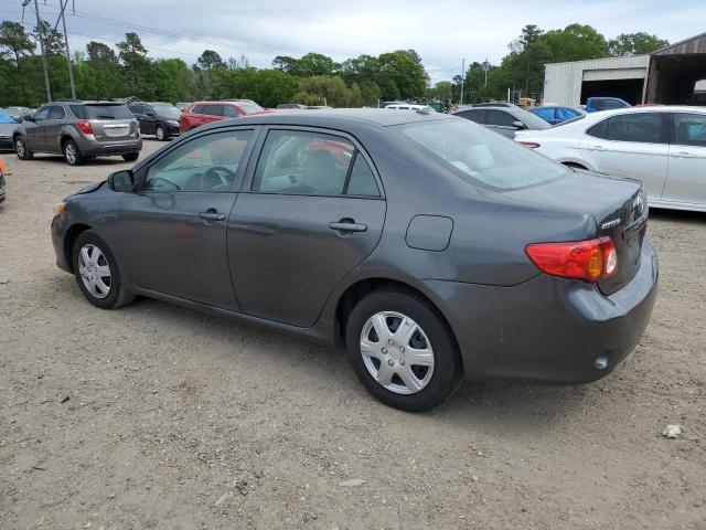 2T1BU4EE0AC319088 - 2010 TOYOTA COROLLA BASE GRAY photo 2