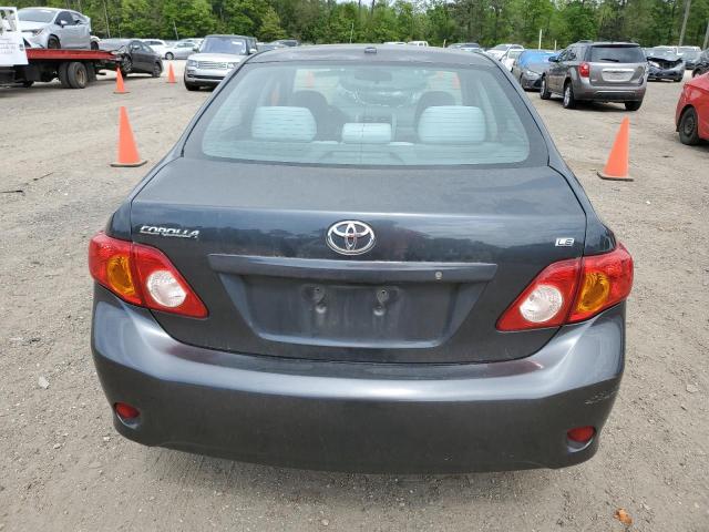 2T1BU4EE0AC319088 - 2010 TOYOTA COROLLA BASE GRAY photo 6