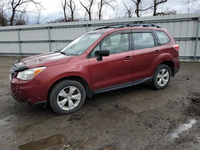 JF2SJABC1GH416459 - 2016 SUBARU FORESTER 2.5I MAROON photo 1