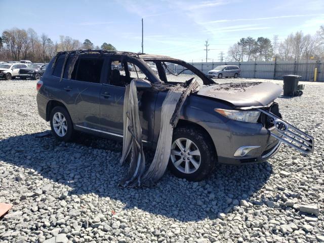 5TDBK3EH3DS232310 - 2013 TOYOTA HIGHLANDER BASE BURN photo 4