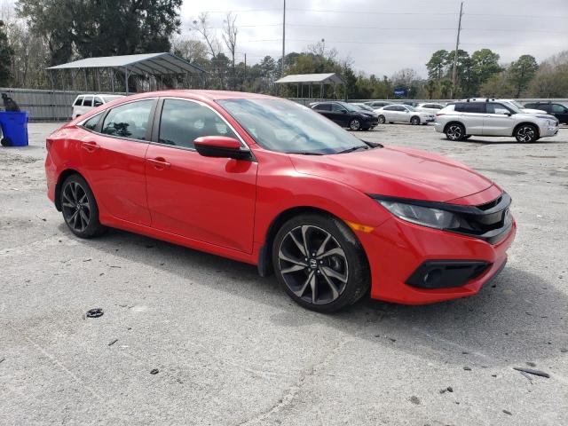 2HGFC2F85KH585507 - 2019 HONDA CIVIC SPORT RED photo 4