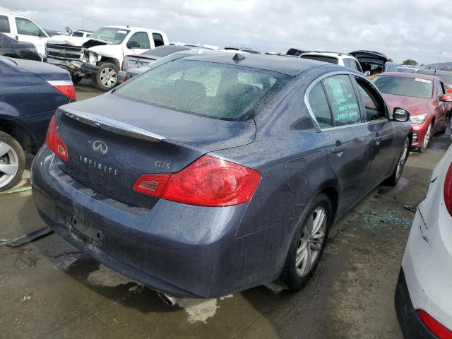 JN1DV6AP6CM701403 - 2012 INFINITI G25 BASE BLUE photo 3