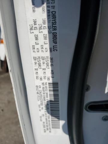 1C4NJPCB1ED707889 - 2014 JEEP PATRIOT LIMITED WHITE photo 13