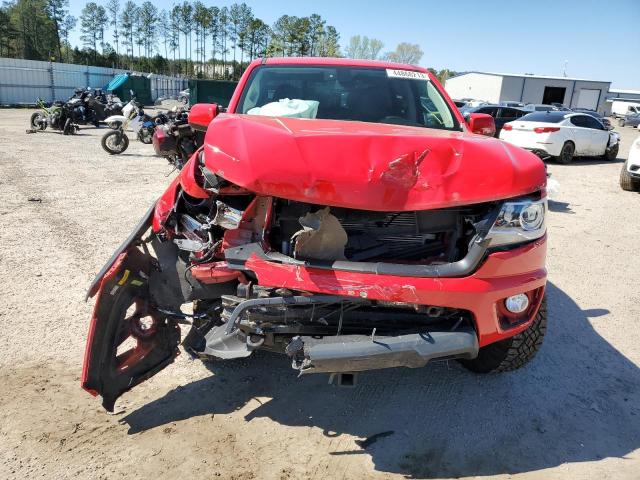 1GCGTDEN2H1144771 - 2017 CHEVROLET COLORADO Z71 RED photo 5