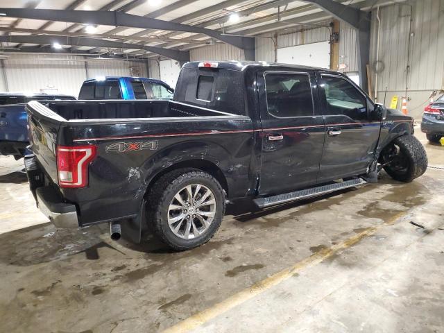 1FTEW1EP4HFC44856 - 2017 FORD F150 SUPERCREW BLACK photo 3