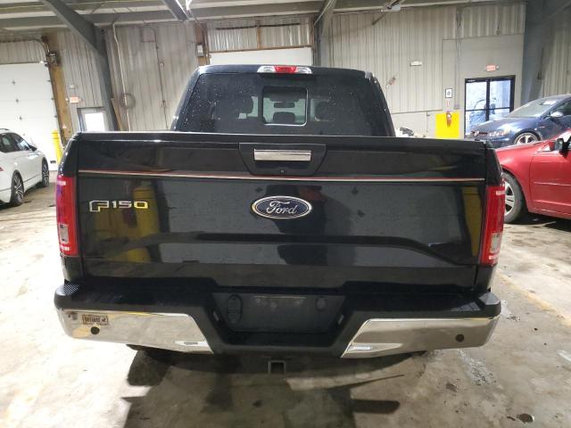 1FTEW1EP4HFC44856 - 2017 FORD F150 SUPERCREW BLACK photo 6