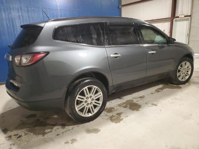 1GNKRGKDXEJ116922 - 2014 CHEVROLET TRAVERSE LT GRAY photo 3