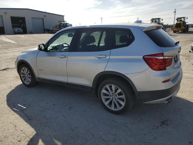 5UXWX9C55E0D36978 - 2014 BMW X3 XDRIVE28I SILVER photo 2