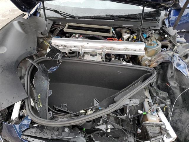 5YJSA1E59NF490172 - 2022 TESLA MODEL S ლურჯი ფოტო 11