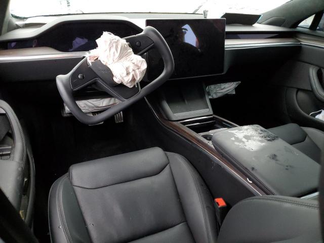 5YJSA1E59NF490172 - 2022 TESLA MODEL S ლურჯი ფოტო 8