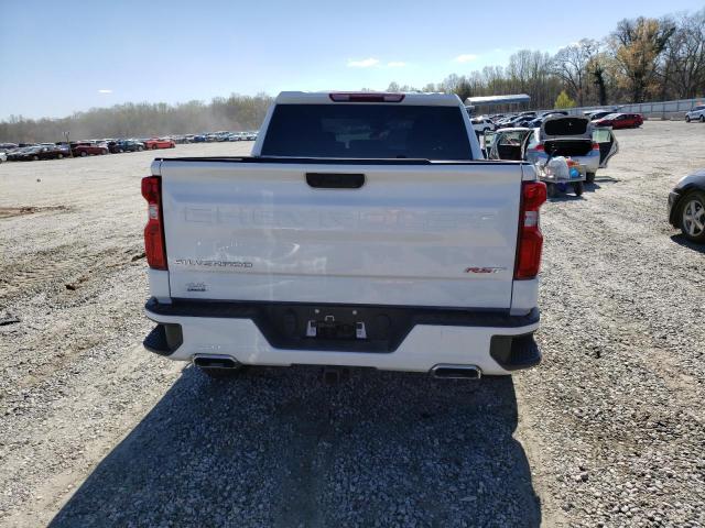 1GCUDEED9NZ586716 - 2022 CHEVROLET SILVERADO K1500 RST WHITE photo 6