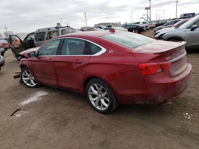 2G1125S3XE9114919 - 2014 CHEVROLET IMPALA LT RED photo 2