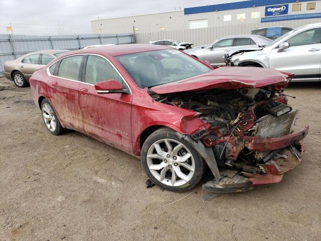 2G1125S3XE9114919 - 2014 CHEVROLET IMPALA LT RED photo 4