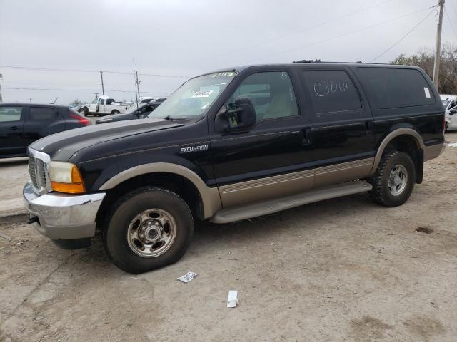 1FMNU43S81EA91601 - 2001 FORD EXCURSION LIMITED BLACK photo 2