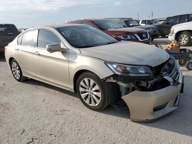 1HGCR2F81FA271486 - 2015 HONDA ACCORD EXL BEIGE photo 4