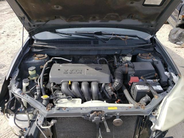 2T1KR32E47C624313 - 2007 TOYOTA MATRIX XR GRAY photo 11