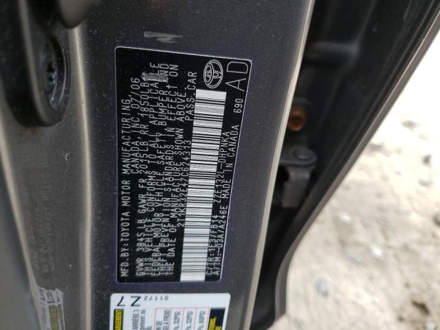 2T1KR32E47C624313 - 2007 TOYOTA MATRIX XR GRAY photo 13