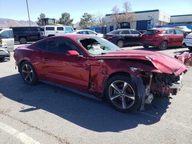 1FA6P8TH4H5256782 - 2017 FORD MUSTANG RED photo 4