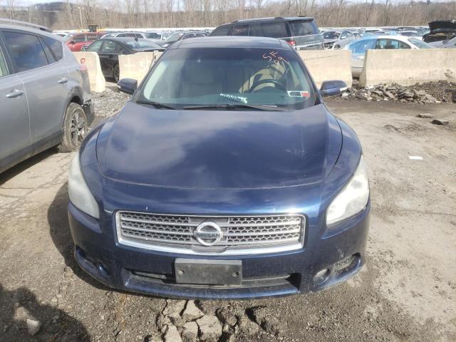 1N4AA51E99C822385 - 2009 NISSAN MAXIMA S BLUE photo 5