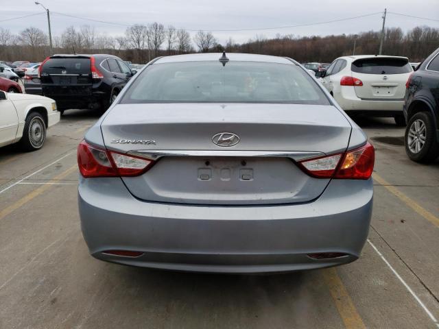 5NPEB4AC2CH500278 - 2012 HYUNDAI SONATA GLS BLUE photo 6