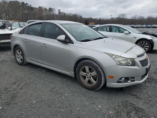 1G1PC5SB9E7316375 - 2014 CHEVROLET CRUZE LT SILVER photo 4