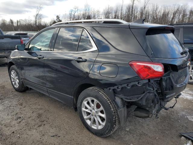 3GNAXSEV3JL118605 - 2018 CHEVROLET EQUINOX LT BLACK photo 2