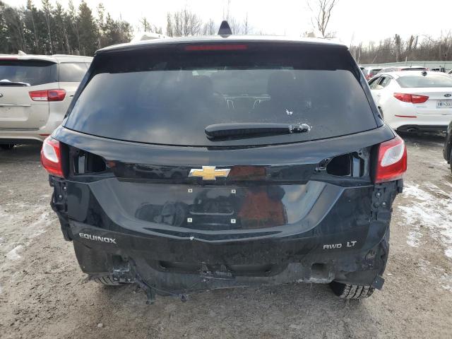 3GNAXSEV3JL118605 - 2018 CHEVROLET EQUINOX LT BLACK photo 6