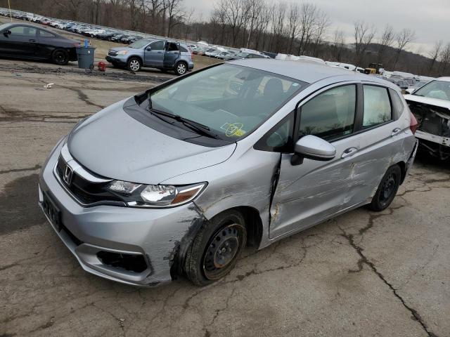 3HGGK5H40KM733535 - 2019 HONDA FIT LX SILVER photo 1