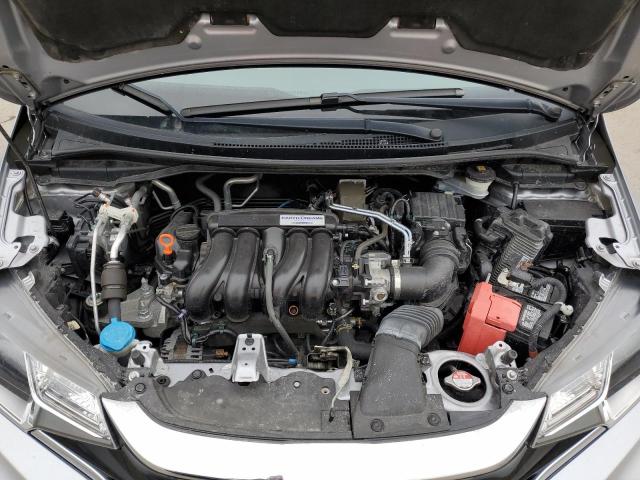 3HGGK5H40KM733535 - 2019 HONDA FIT LX SILVER photo 11