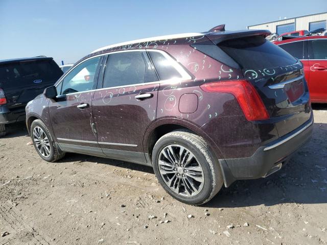 1GYKNCRS2HZ195455 - 2017 CADILLAC XT5 PREMIUM LUXURY BURGUNDY photo 2