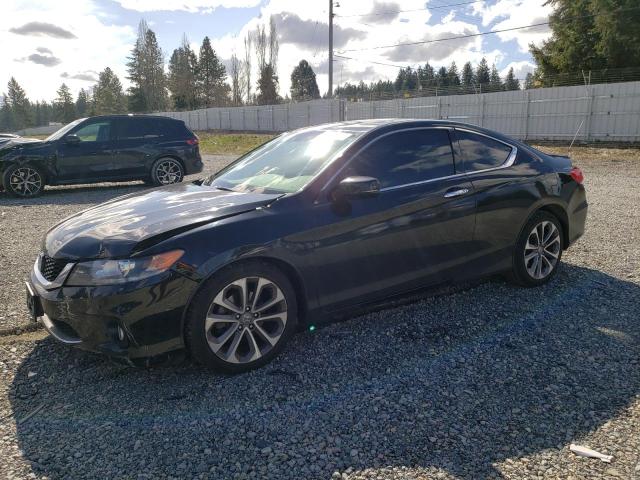 1HGCT2B83EA008051 - 2014 HONDA ACCORD EXL BLACK photo 1