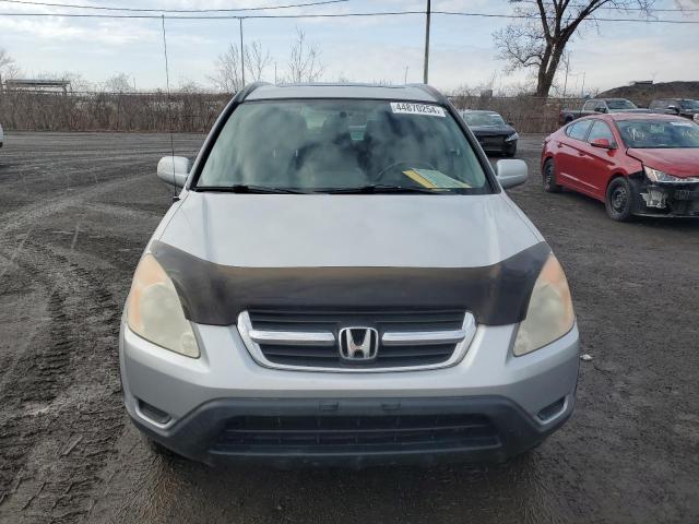 JHLRD78933C815337 - 2003 HONDA CR-V EX GRAY photo 5