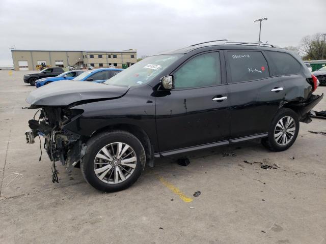 5N1DR2MN9JC676984 - 2018 NISSAN PATHFINDER S BLACK photo 1