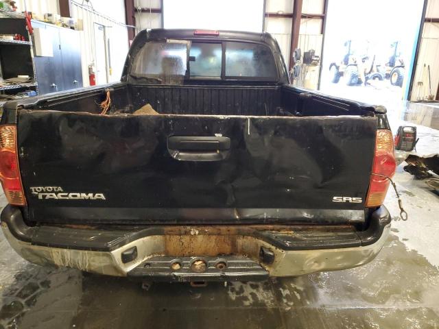 5TETX22N78Z484497 - 2008 TOYOTA TACOMA ACCESS CAB BLACK photo 6