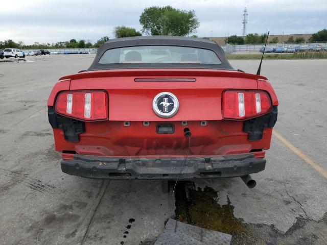 1ZVBP8EN5A5171786 - 2010 FORD MUSTANG RED photo 6