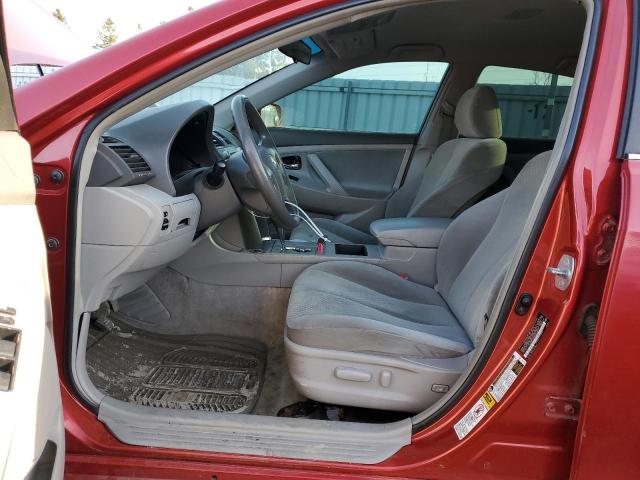 4T1BE46K99U358919 - 2009 TOYOTA CAMRY BASE RED photo 7