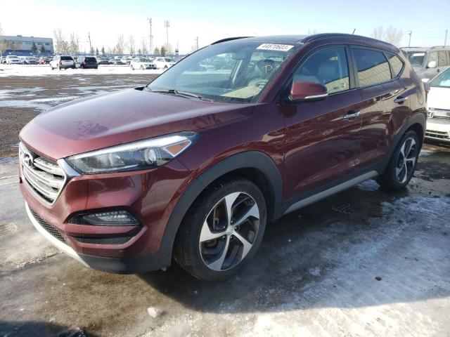 KM8J3CA26HU267138 - 2017 HYUNDAI TUCSON LIMITED BURGUNDY photo 1