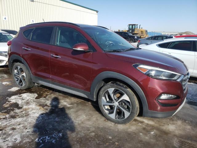 KM8J3CA26HU267138 - 2017 HYUNDAI TUCSON LIMITED BURGUNDY photo 4