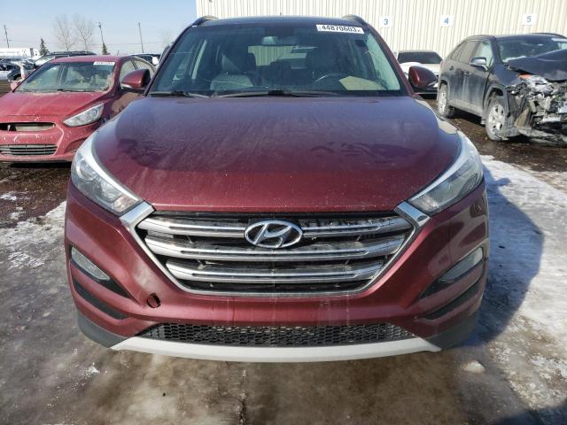 KM8J3CA26HU267138 - 2017 HYUNDAI TUCSON LIMITED BURGUNDY photo 5