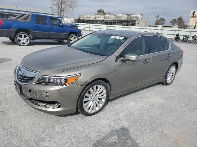 JH4KC1F98FC001706 - 2015 ACURA RLX ADVANCE GRAY photo 1