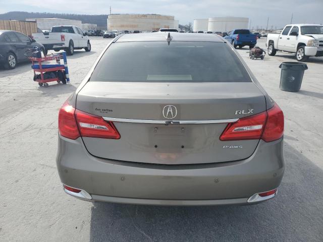 JH4KC1F98FC001706 - 2015 ACURA RLX ADVANCE GRAY photo 6