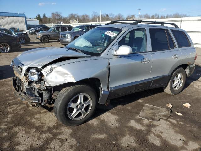 KM8SC73D44U811608 - 2004 HYUNDAI SANTA FE GLS SILVER photo 1