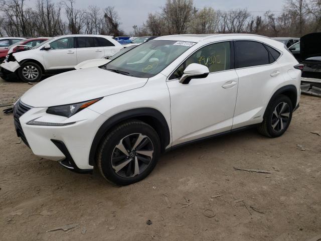 JTJBJRBZ2J2085447 - 2018 LEXUS NX 300H WHITE photo 1