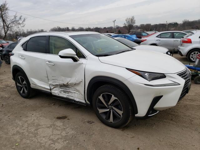 JTJBJRBZ2J2085447 - 2018 LEXUS NX 300H WHITE photo 4