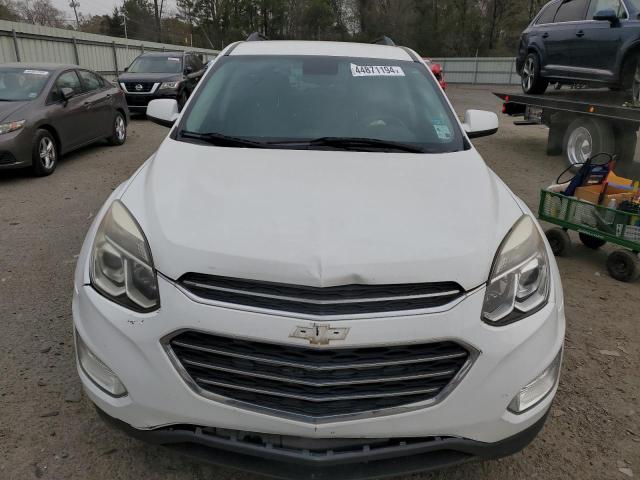 2GNALCEK0H1526000 - 2017 CHEVROLET EQUINOX LT WHITE photo 5