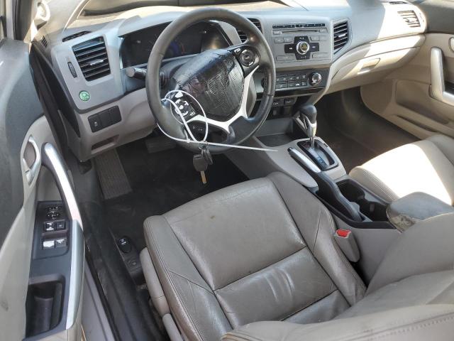 2HGFG3B03CH509179 - 2012 HONDA CIVIC EXL ვერცხლისფერი ფოტო 8