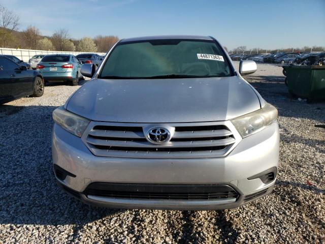 5TDZA3EH5DS035382 - 2013 TOYOTA HIGHLANDER BASE Argent photo 5