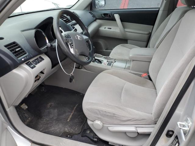 5TDZA3EH5DS035382 - 2013 TOYOTA HIGHLANDER BASE Argent photo 7