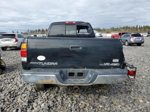 5TBBT44122S245711 - 2002 TOYOTA TUNDRA ACCESS CAB BLACK photo 6