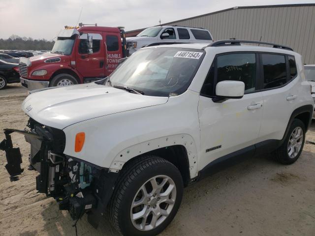 ZACCJBBB3JPH86988 - 2018 JEEP RENEGADE LATITUDE WHITE photo 1